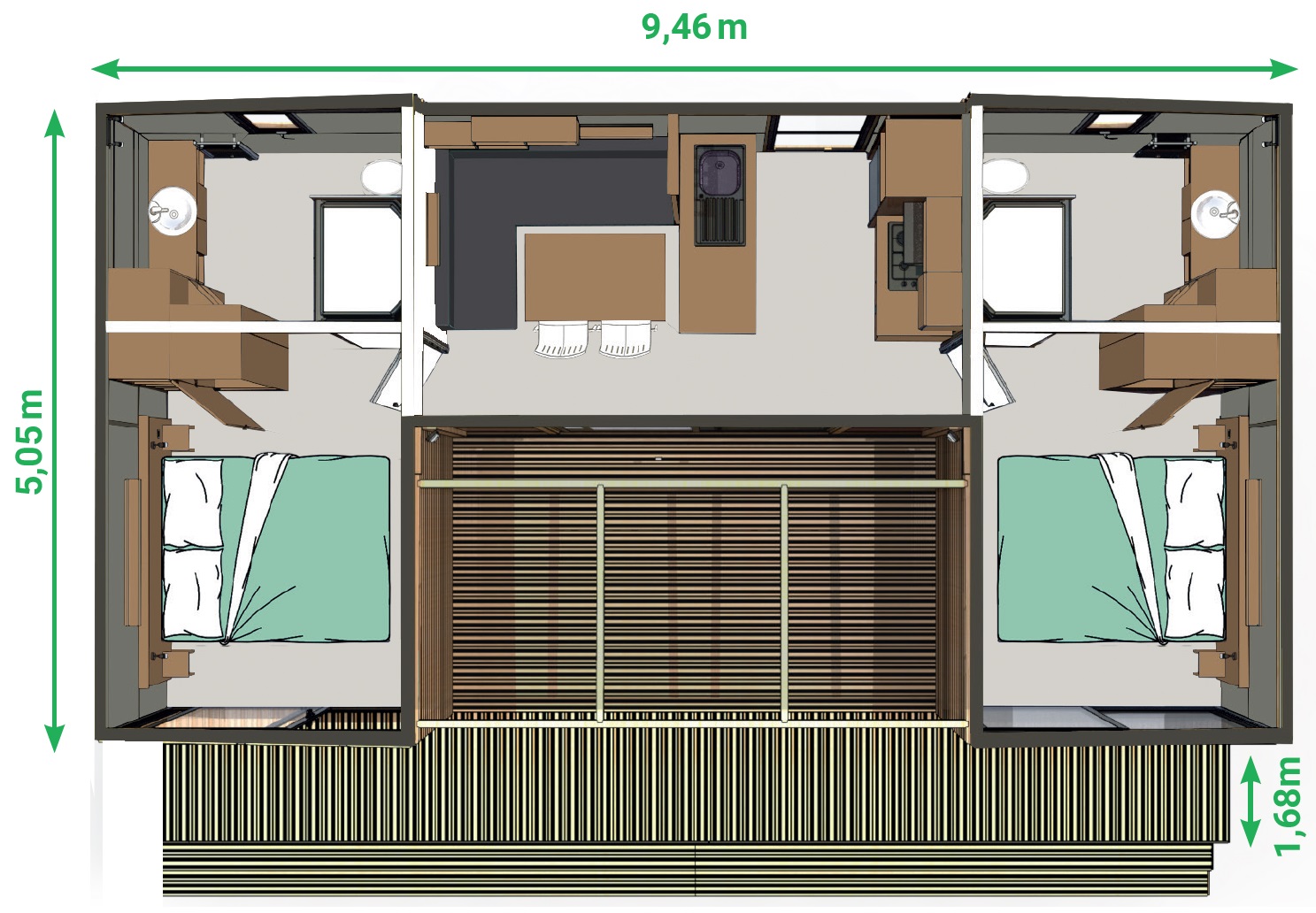 Natura Lodges 1 plan natura